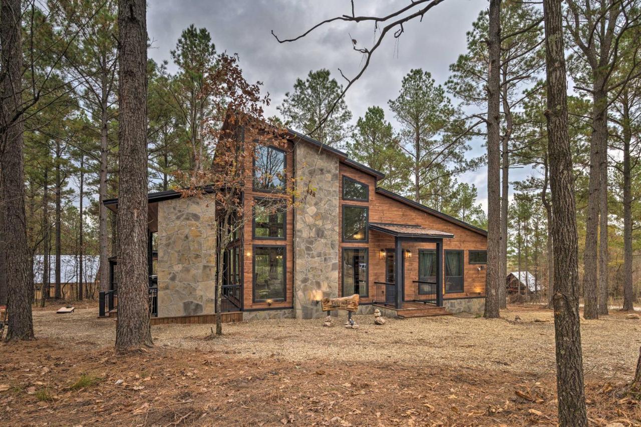 Luxury Cabin In The Woods With Hot Tub And Yard Games! Broken Bow Dış mekan fotoğraf