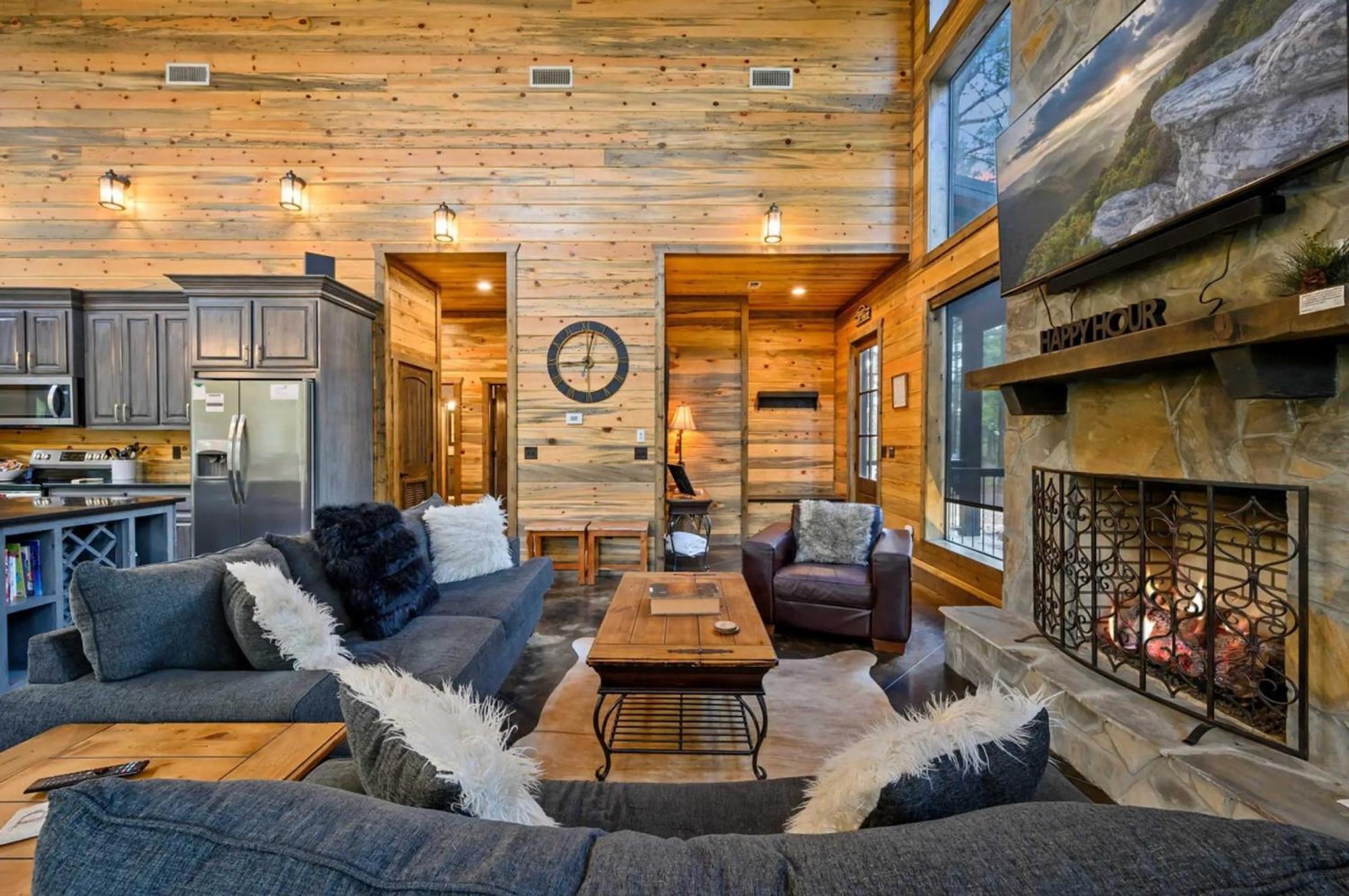 Luxury Cabin In The Woods With Hot Tub And Yard Games! Broken Bow Dış mekan fotoğraf