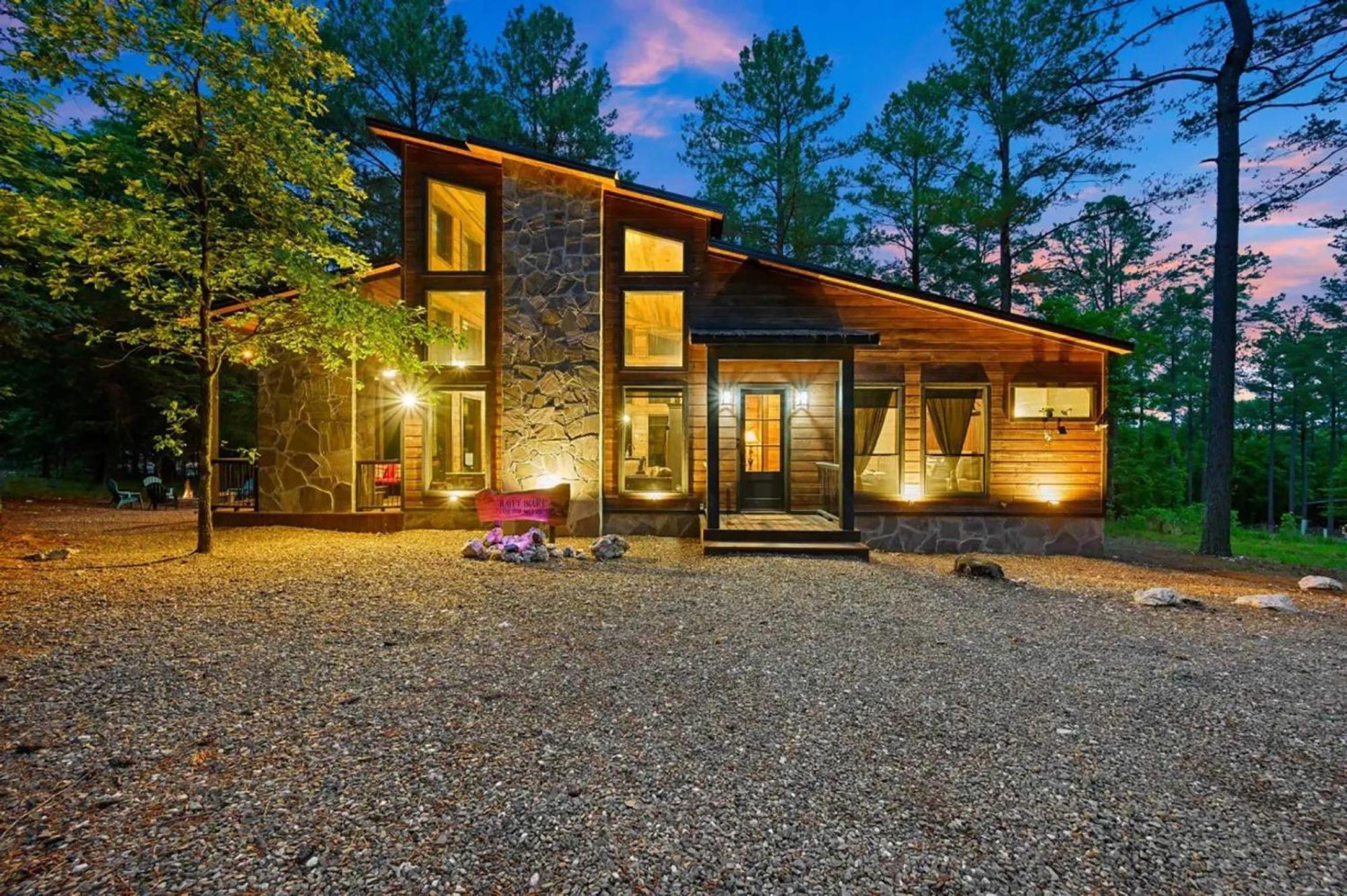 Luxury Cabin In The Woods With Hot Tub And Yard Games! Broken Bow Dış mekan fotoğraf